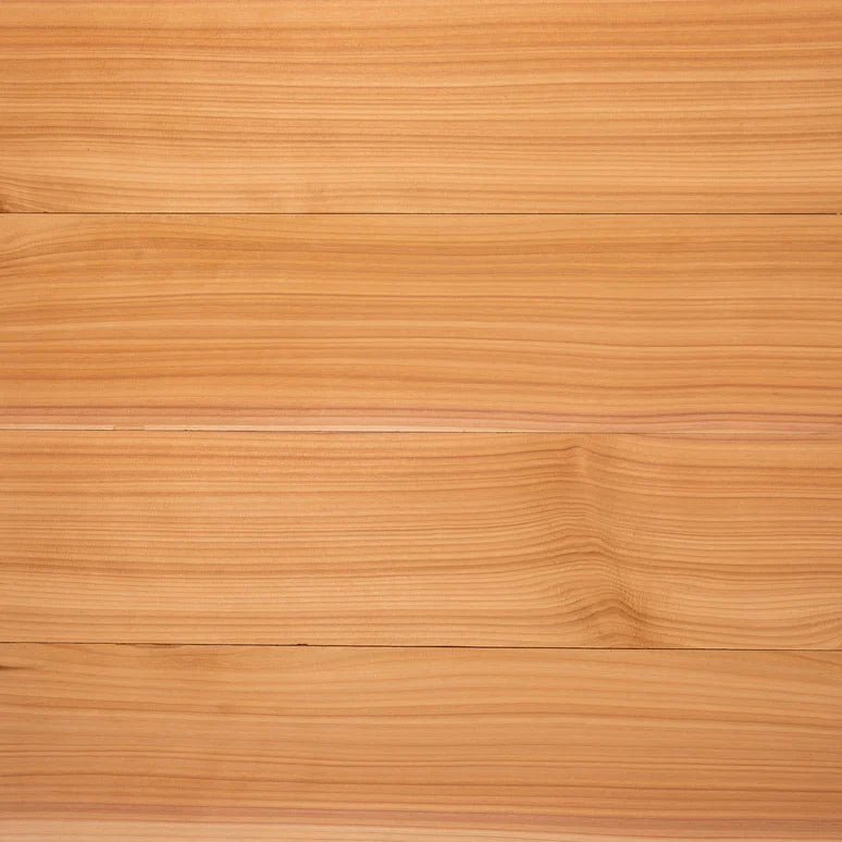 Cedar Pergola with Open Roof – No Overhang Design