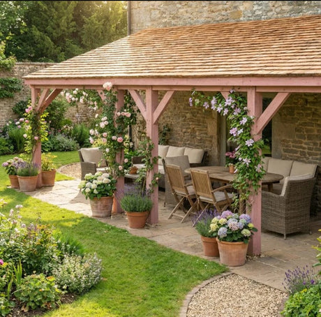 Pergolas With Shingle Roof