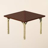 Wooden 4 Pitch Gazebo with Katepal Brown Shingle Roof - High Quality Weatherproof Garden Gazebo