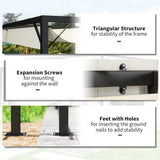 4m x 3m Metal Pergola with Retractable Sliding Canopy – Cream Garden Shade Gazebo for Patio & Deck