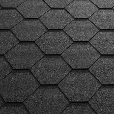 Wooden Apex Gazebo with Katepal Black Shingle Roof - Modern Weatherproof Garden Gazebo (No Overhang)