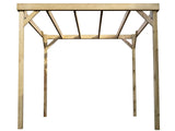 Box Wooden Garden Pergola Kit