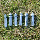 3m x 3m Lean-To Pergola – Cream Roof with Grey Frame Garden Shade