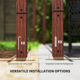 3m x 3m Aluminium Pergola – Retractable Canopy Roof, Wood Effect