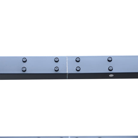 3m x 3m Metal Gazebo Pergola – Trellis Side Panels Garden Shelter