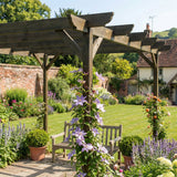 Corbel Wooden Garden Pergola Kit