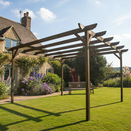 Corbel Wooden Garden Pergola Kit
