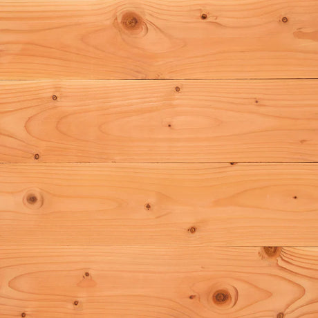 Larch Rough Sawn Pergola - Flat & Open Roof