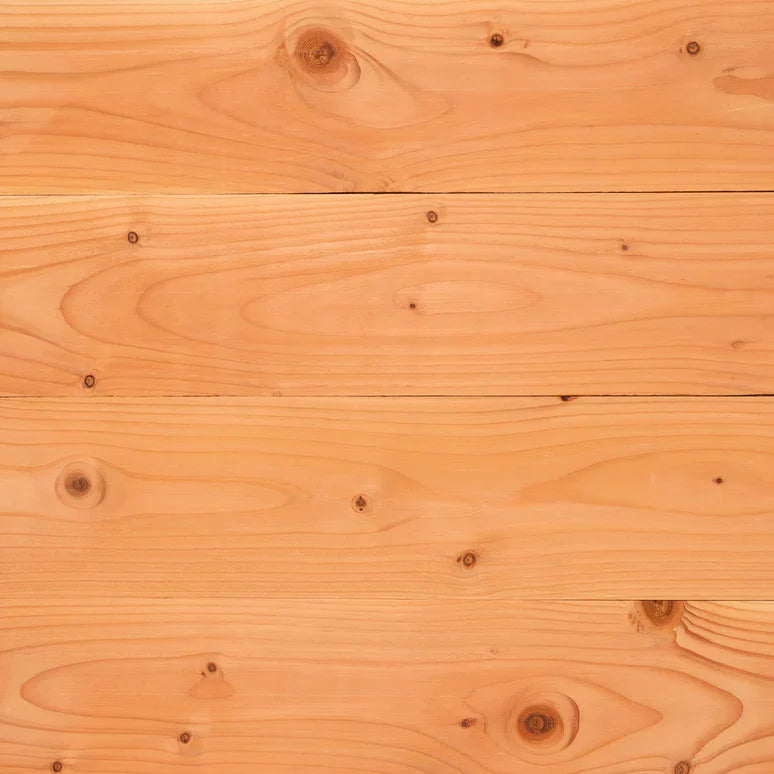 Planed Larch 4 Pitch Pergola with Clear Roof - Premium Garden Pergola Structure