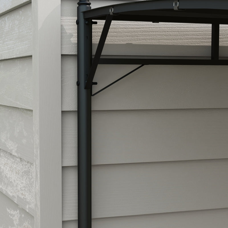 3m x 4m PA-Coated Sun Shade Shelter – Metal Frame Patio Cover