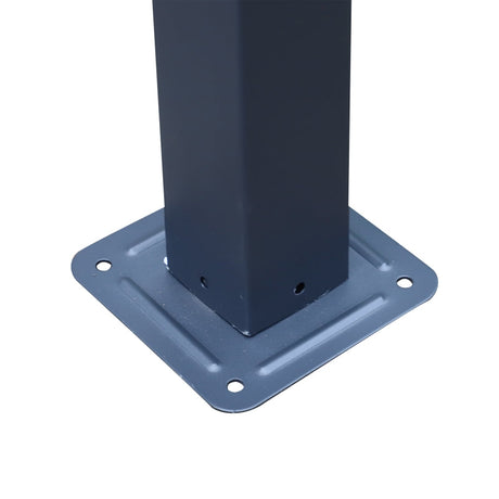 3m x 3m Metal Gazebo Pergola – Trellis Side Panels Garden Shelter