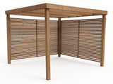 Box Pergola With Shade Trellises