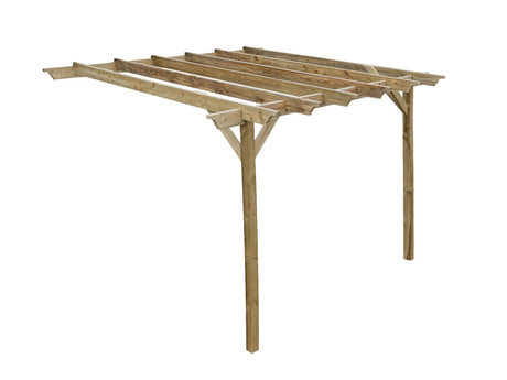 Wall Mounted Wooden Pergola Kit - Champion Design