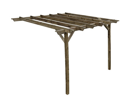 Wall Mounted Wooden Pergola Kit - Champion Design