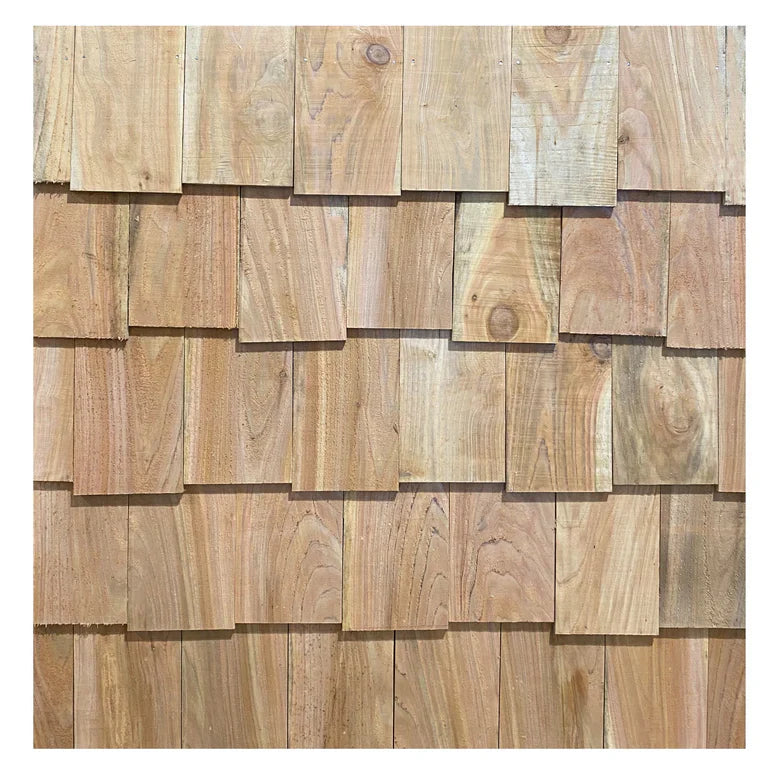 Wooden Apex Gazebo with Cedar Shingle Roof – No Overhang Design