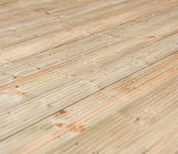 Longhorn Wooden Pergola and Decking Kit