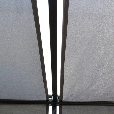 3m x 3m Steel Pergola – Sliding Retractable Roof Outdoor Shade