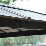 Hardtop Garden Pavillion With Metal Frame - Trade Warehouse
