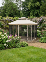 3.7m x 3m Circular Hardtop Gazebo