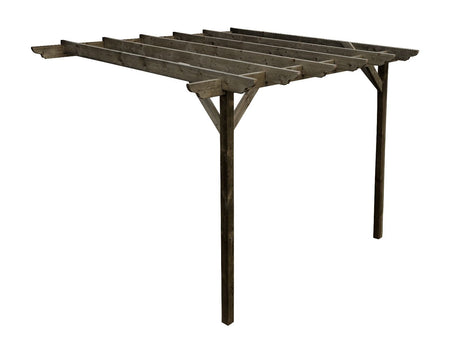 Wall Mounted Wooden Pergola Kit - Dinasty Design