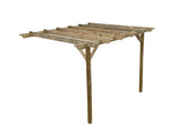 Wall Mounted Wooden Pergola Kit - Orchid Design