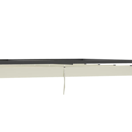 4m x 3m Garden Pergola – Beige Canopy Roof Outdoor Shade Cover