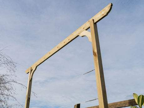 Screen Pergola, Plant Climbing Arbour - Corbel Sculpted Brace