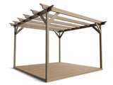 Champion Wooden Pergola and Decking Kit