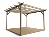Orchid Wooden Pergola and Decking Kit