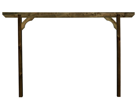 Screen Pergola, Plant Climbing Arbour - Chamfered Sculpted Brace