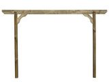 Screen Pergola, Plant Climbing Arbour - Chamfered Sculpted Brace
