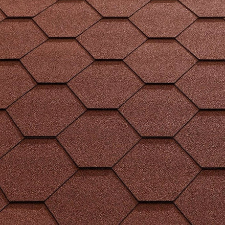 Wooden Apex Gazebo with Katepal Red Shingle Roof - Classic Garden Gazebo (No Overhang)