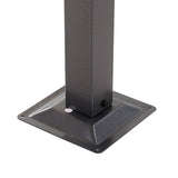 2.8m x 3m Metal Pergola – Retractable Canopy Roof Patio Cover