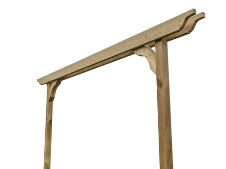 Screen Double Beam Pergola, Plant Climbing Arbour - Sculpted Brace