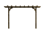 Corbel Double Beam Pergola, Plant Climbing Arbour - Sculpted brace